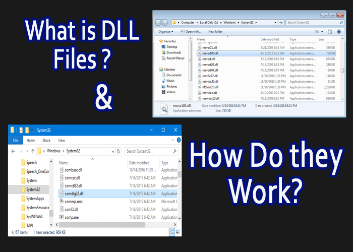 where to install .dll files windows 10