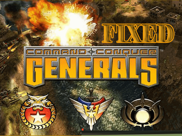 command and conquer generals code
