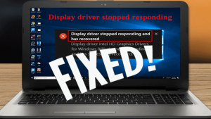how to fix display driver not responding