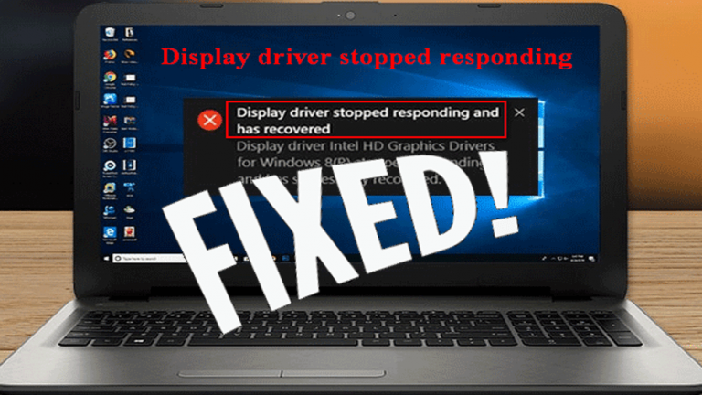 how to fix display driver