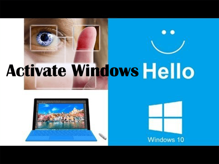How To Activate Windows Hello In Windows 10 1791