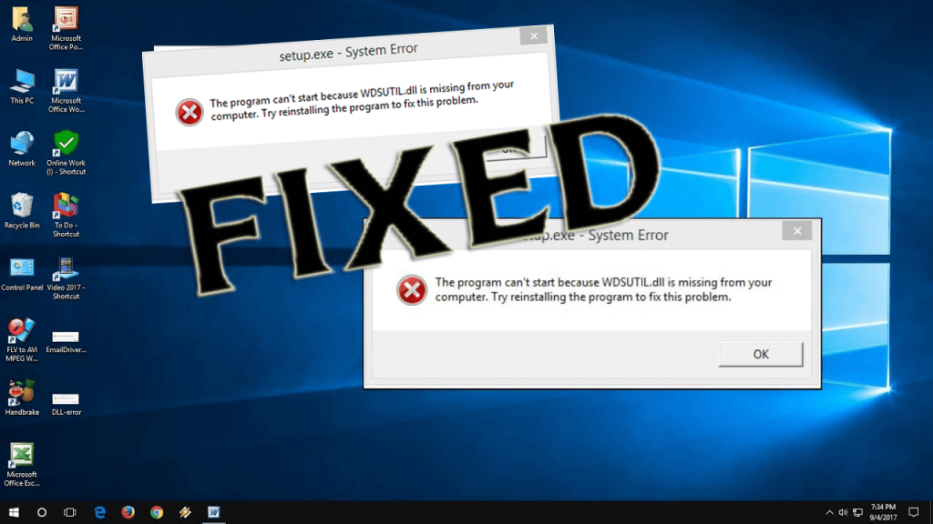 Program Not Found Skipping Autocheck Windows 8