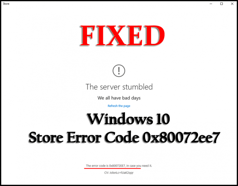 windows 10 upgrade error 0x80072ee7