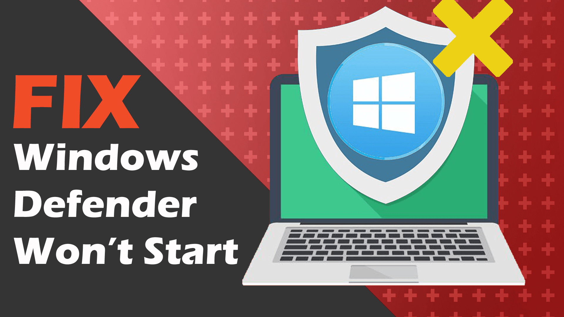 can t turn on windows defender