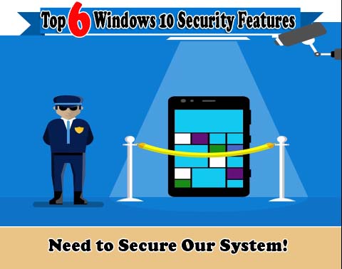 [Infographic] Top 6 Windows 10 Security Features You Should Know!