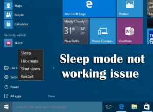 5 Common Windows 10 Sleep Mode Issues & its Complete Fixes