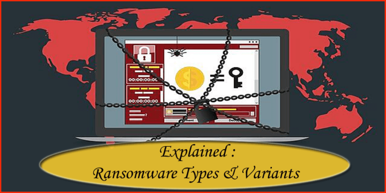 Explained : Ransomware Types & Variants