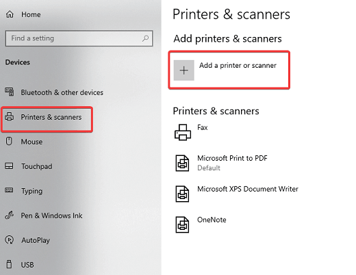 brother lasser printer install not finding printer