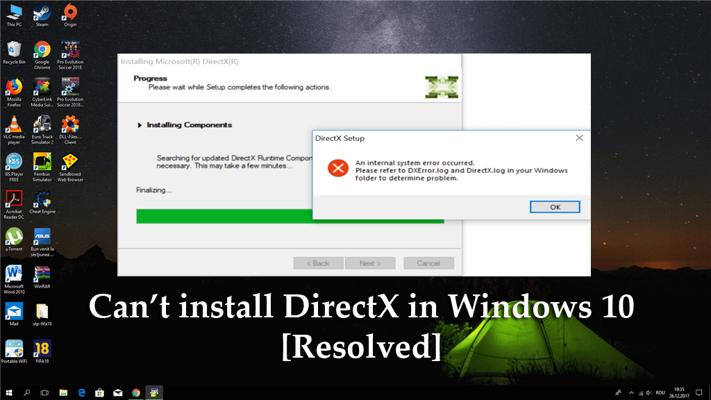 install directx