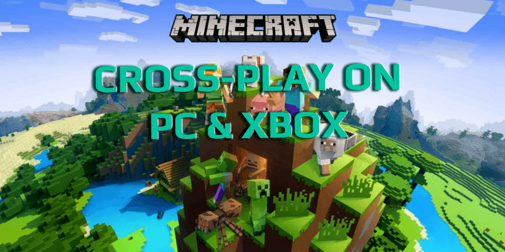 play minecraft xbox and pc
