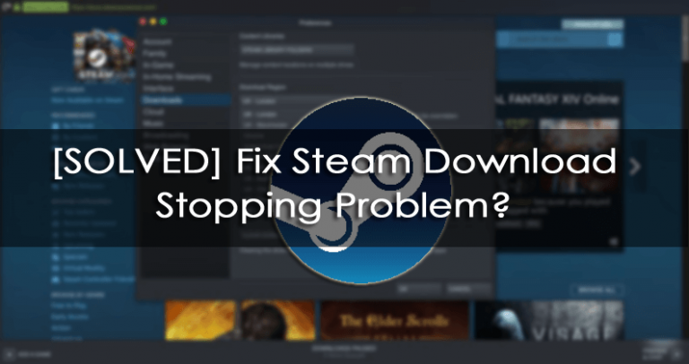 steam download going up and down