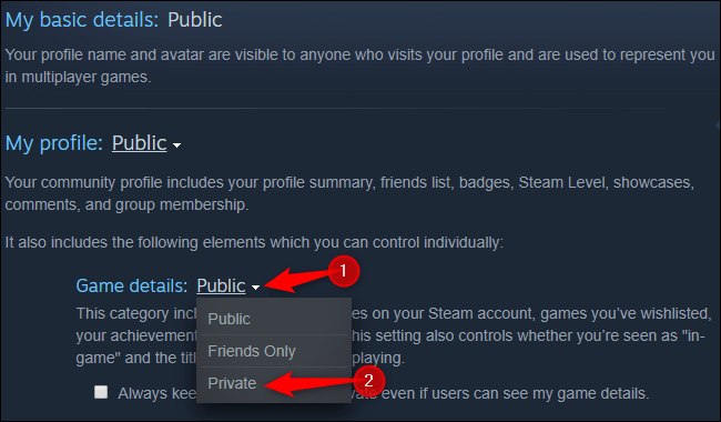 Steam Hide Game Activity From Friends 2 