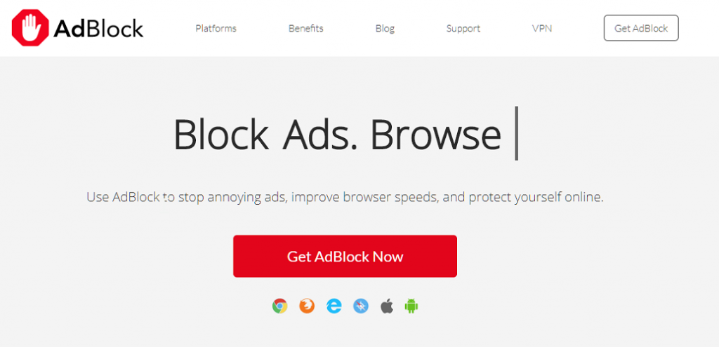 ublock origin allowing ads chrome