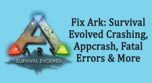 Low level fatal error ark survival evolved как исправить